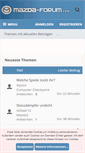 Mobile Screenshot of mazda-forum.info
